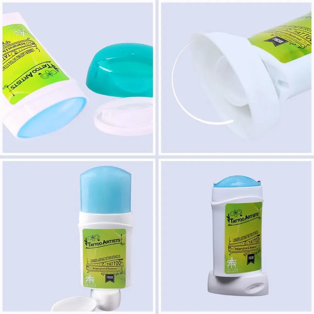 Crème Gel de Transfert de Tatouage — Solution de Pochoir pour Transfert sur Peau (60g)