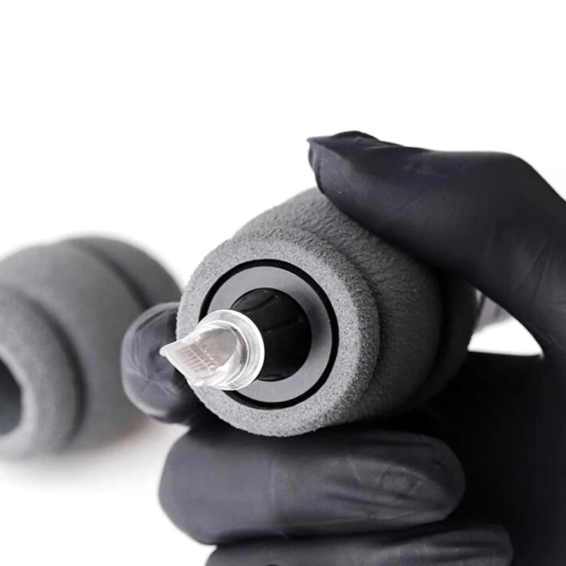 Manchon de poignée de tatouage en mousse à mémoire de forme – 31 mm et 41 mm | Anti-vibration