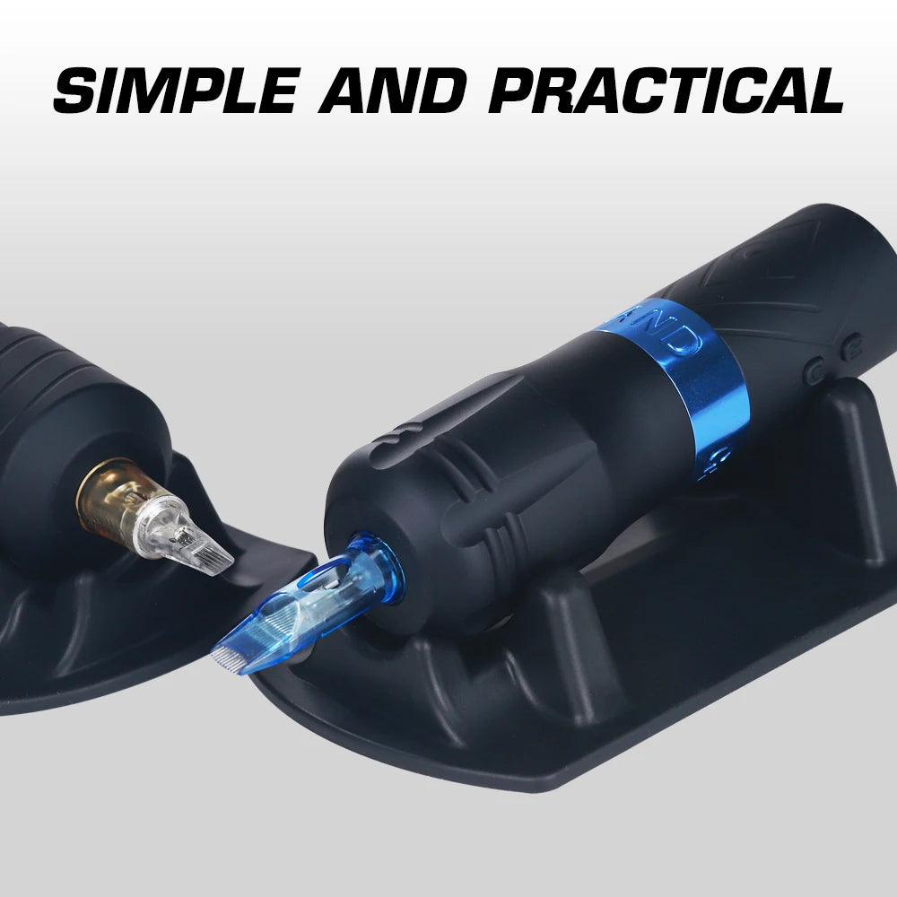 Soporte Antideslizante de Goma para Máquina de Tatuar — Pack de 1 y 2