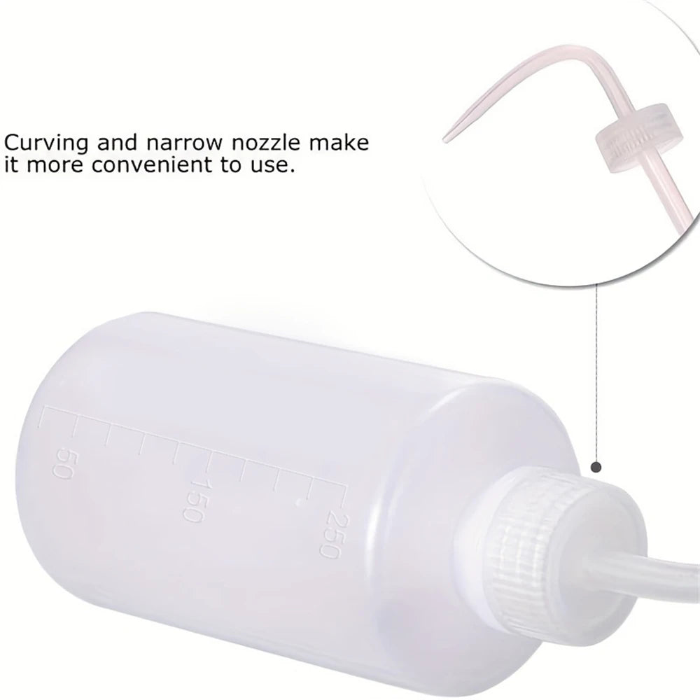 Botella Squeeze para Tatuaje 250ml y 500ml — 4 Colores | Anti-Contaminación