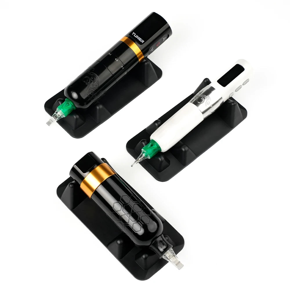 Soporte de Silicona para Pen Machine de Tatuaje — Pack de 2 y 5 unidades