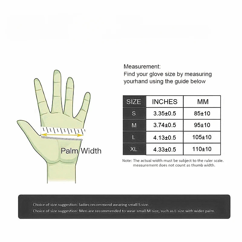 Guantes de Nitrilo Negro para Tatuadores — Sin Látex | Pack de 20, 50 y 100