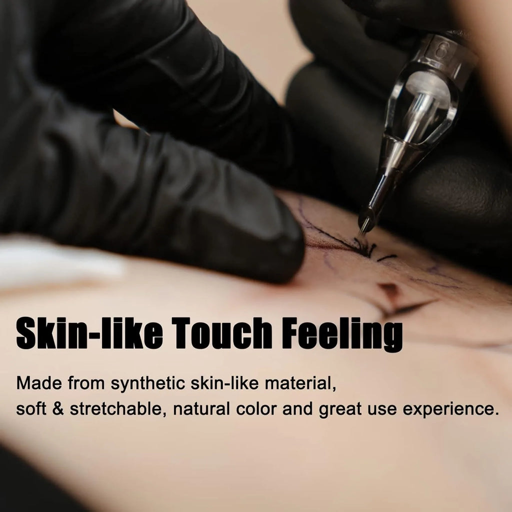 Piel sintética de práctica para Tatuaje — Doble Cara | Pack de 3, 5 y 10 unidades