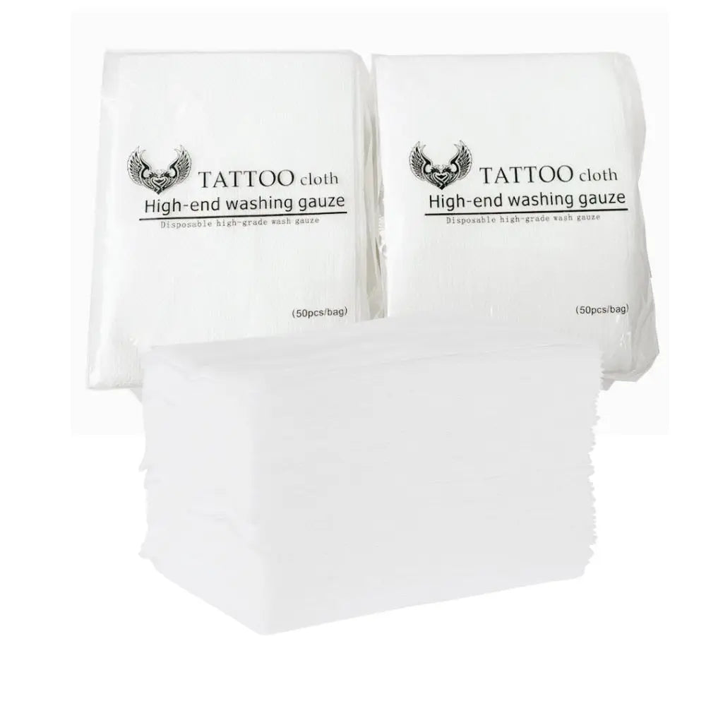 Toallitas Desechables para Tatuaje — Tejido No Tejido | Pack de 50 a 300