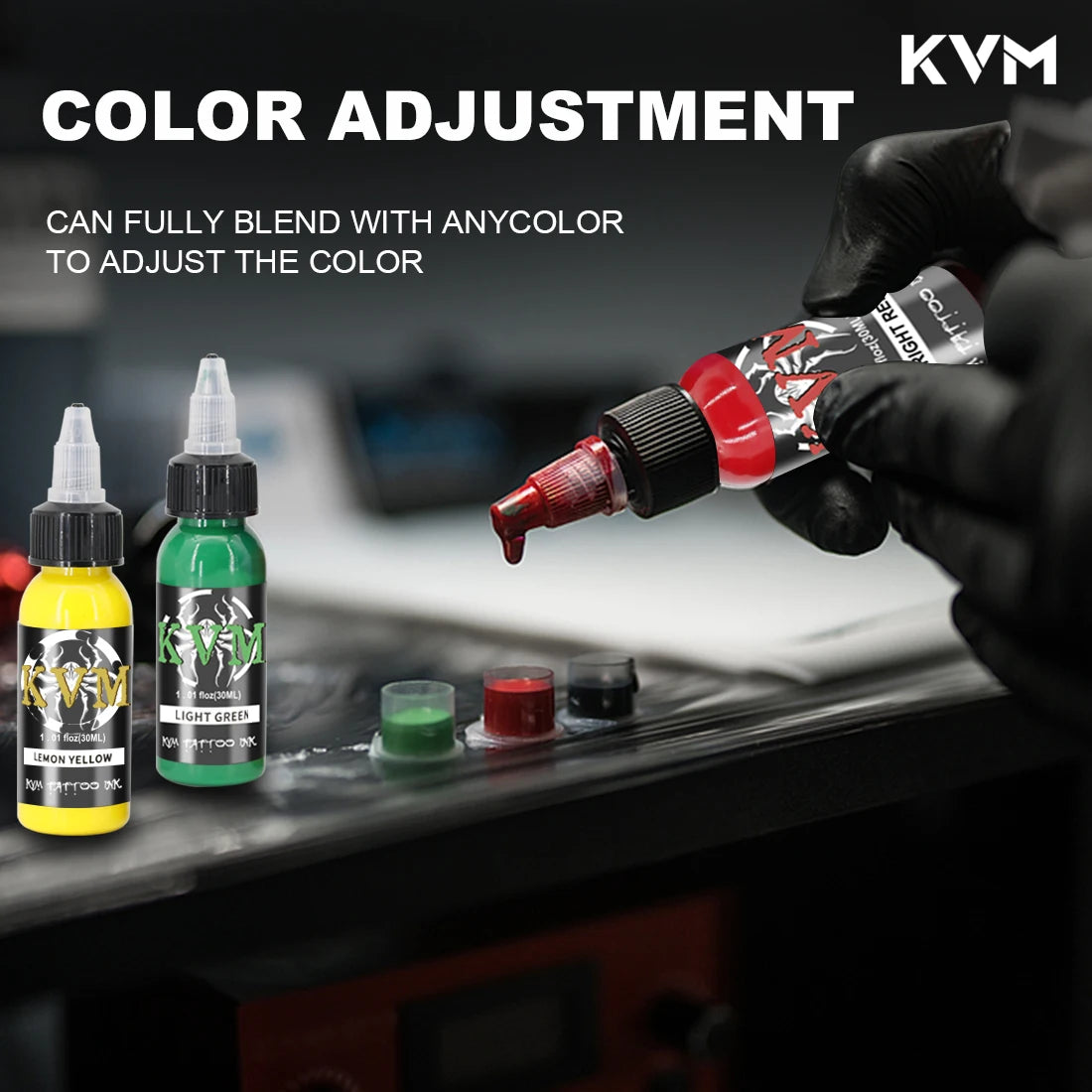 Tinta de Tatuaje Profesional 30ml — 14 Colores Disponibles | Base Oleosa