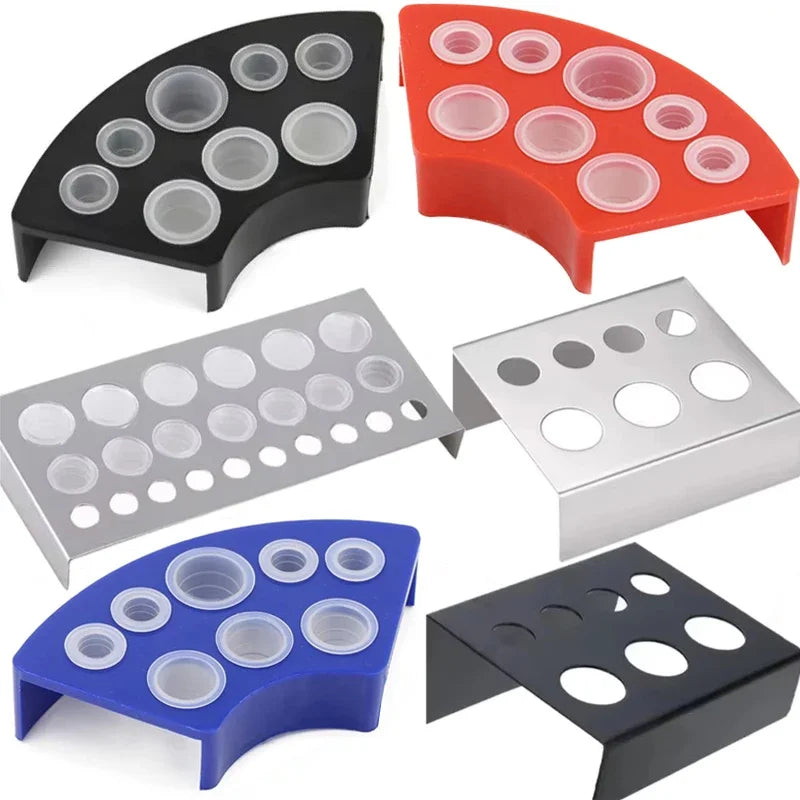 Soporte para Vasos de Tinta — Metal y Plástico | 7, 8 y 23 Agujeros