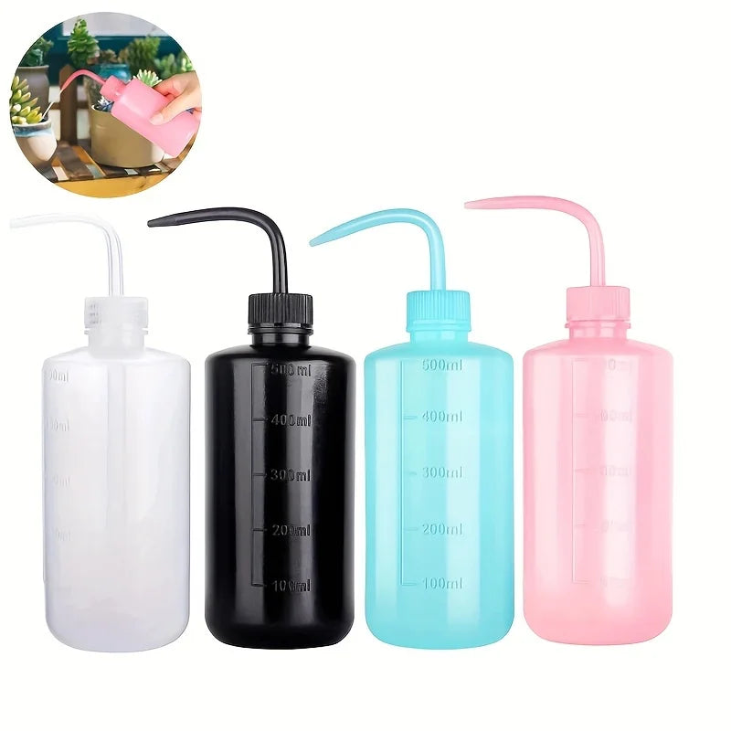 Botella Squeeze para Tatuaje 250ml y 500ml — 4 Colores | Anti-Contaminación