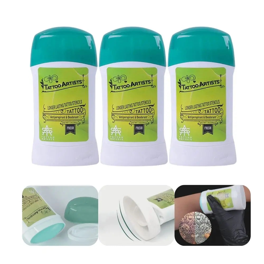 Crème Gel de Transfert de Tatouage — Solution de Pochoir pour Transfert sur Peau (60g)